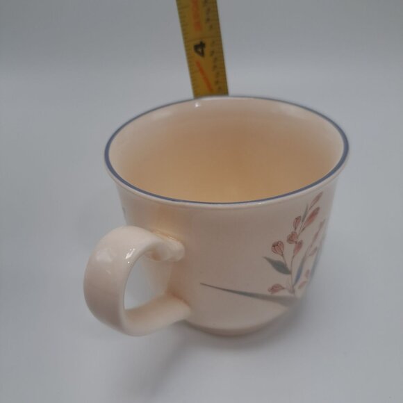 Keltcraft Noritake Kilkee 9109 Coffee Tea Cup Butterfly Blue Floral Replacement - Picture 6 of 11